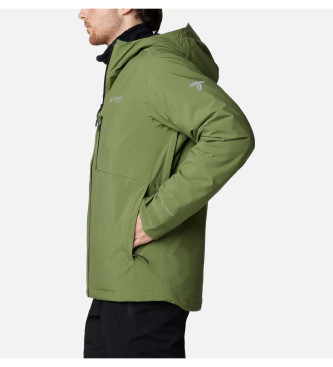 Columbia Explorer's Edge insulated waterproof jacket green