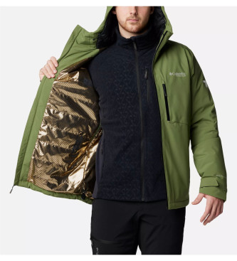 Columbia Explorer's Edge insulated waterproof jacket green