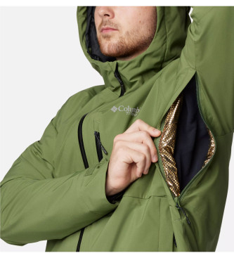 Columbia Explorer's Edge insulated waterproof jacket green