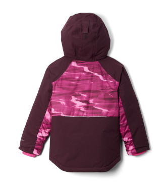 Columbia Mighty Mogul III Bedruckte Jacke rosa