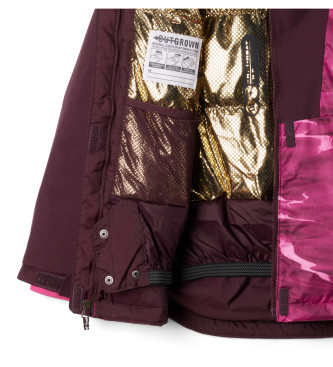 Columbia Mighty Mogul III Bedruckte Jacke rosa