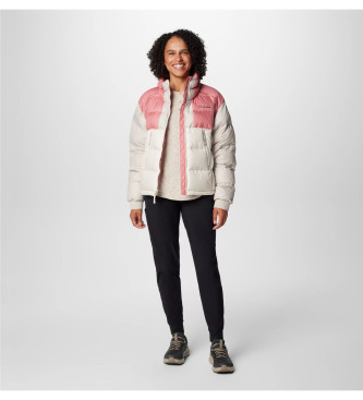 Columbia Pike Lake jakke off-white, pink