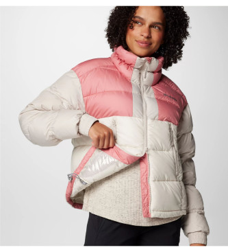 Columbia Pike Lake jakke off-white, pink