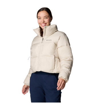 Columbia Puffect II Cropped beige jacket