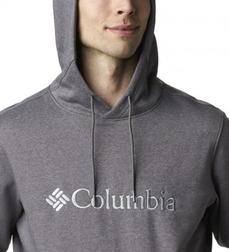 Columbia Blusa de moletom CSC Basic Logo II, cinza