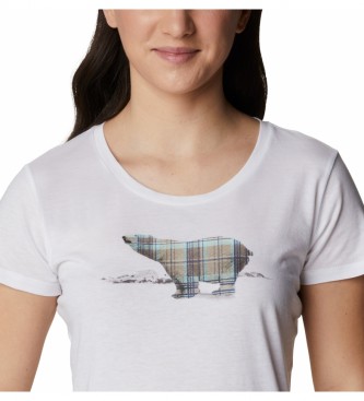 Columbia T-shirt con grafica SS Daisy Days bianca