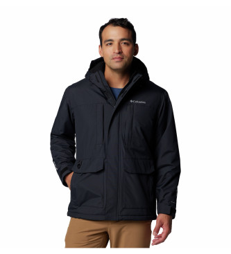 Columbia Landroamer Sherpa geftterte Jacke schwarz