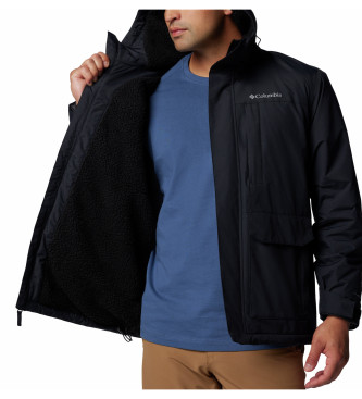 Columbia Chaqueta con forro de sherpa Landroamer negro