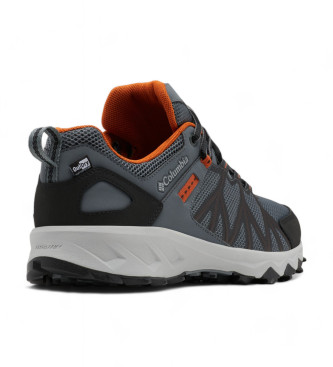 Columbia Szare wodoodporne buty turystyczne Peakfreak II Outdry