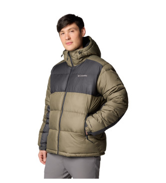 Columbia Pike Lake II Hooded Quilted Jacket green