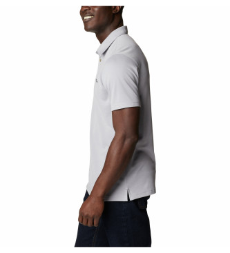 Columbia Nelson Point grey polo shirt