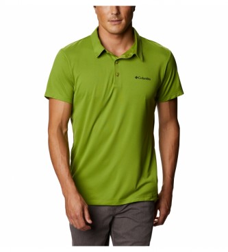 Columbia Triple Canyon Tech camisa pólo verde