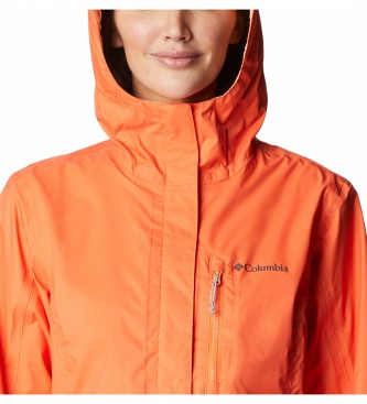 Columbia Rain jacket Pouring Adventure II orange