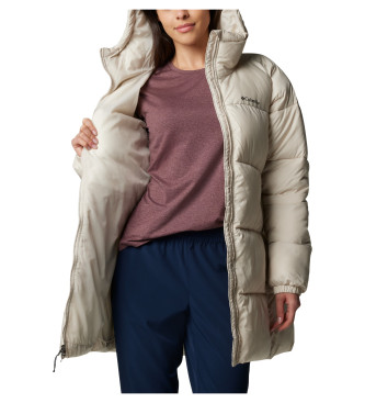 Columbia Puffect II medium length beige coat