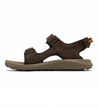 Columbia Brown Trailstrom 3-strap sandal