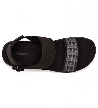 Columbia Solana sandal i svart lder