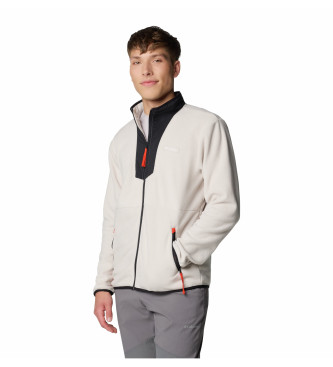 Columbia Sequoia Grove beige fleece met volledige rits