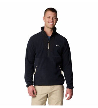 Columbia Sequoia Grove Fleece mit halbem Reiverschluss schwarz