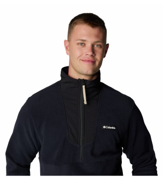 Columbia Sequoia Grove fleece med halv lynls, sort