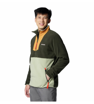 Columbia Sequoia Grove fleece med halv lynls, grn 