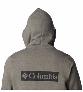 Columbia Trek grey hooded sweatshirt