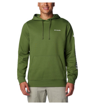 Columbia Trek sweatshirt met capuchon groen