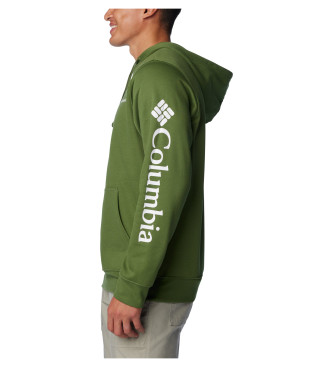 Columbia Sudadera con capucha Trek verde