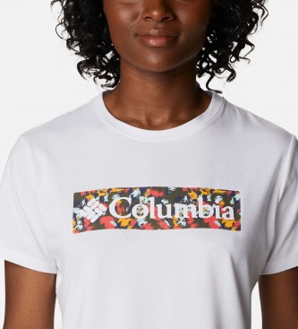 Columbia Sun trek T-shirt white