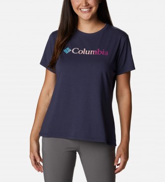 Columbia T-shirt blu navy di Sun Trek