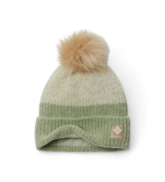 Columbia Zimska kapa Winter Blur Pom Pom zelena