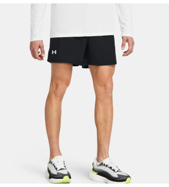 Under Armour Pantaln corto de 13 cm UA Launch negro