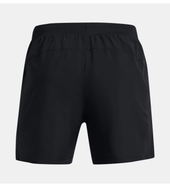 Under Armour Pantaln corto de 13 cm UA Launch negro