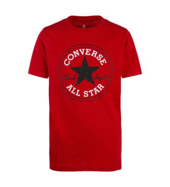 Converse T-shirt Chuck Patch vermelha