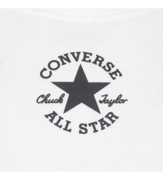 Converse T-shirt beige  manches courtes