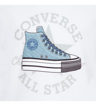 Converse Dissected grafisk T-shirt hvid