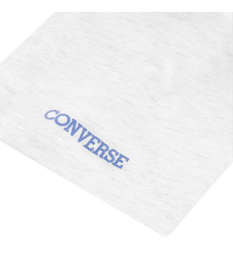 Converse T-shirt com grfico de tnis retro cinzento