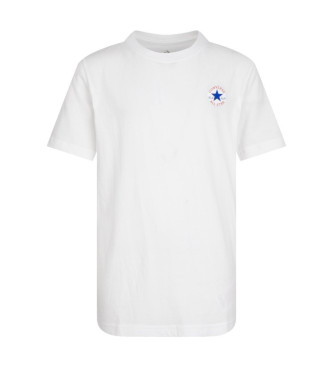 Converse T-shirt CTP stampata bianca