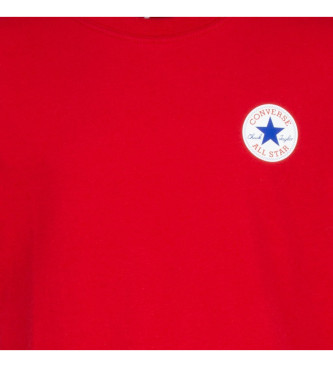 Converse T-shirt vermelha para impressoras