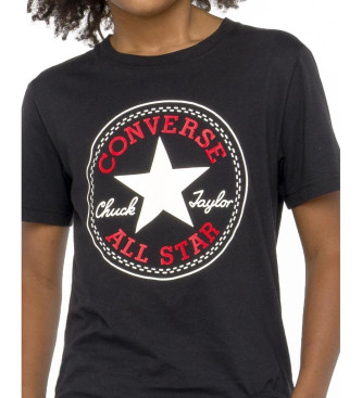 Converse T-shirt Chuk preta