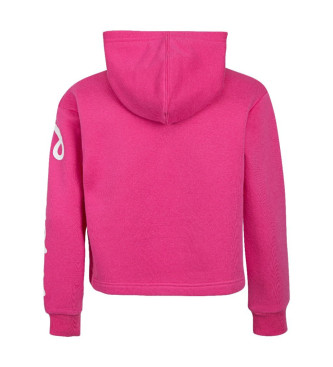 Converse Sudadera Cropped rosa