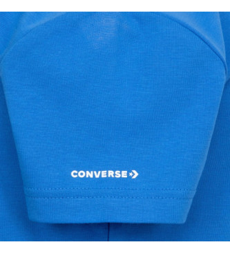 Converse Jogginghose und T-Shirt im Set grau, blau, seziert