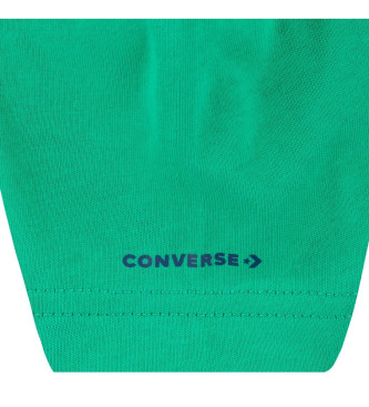 Converse Dissekerede joggingbukser og T-shirt-st navy, grn