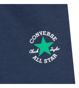 Converse Dissekerede joggingbukser og T-shirt-st navy, grn