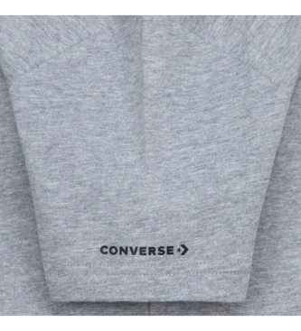 Converse Ensemble pantalon de jogging et T-shirt dissqu noir, gris