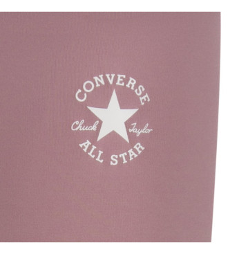 Converse Leggings taille haute avec patchs roses Chuck