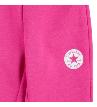 Converse Pantalon jogger Signature rose