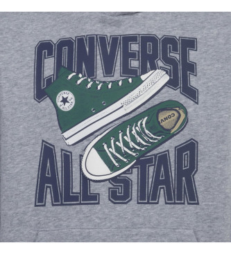 Converse All Star grey sweatshirt