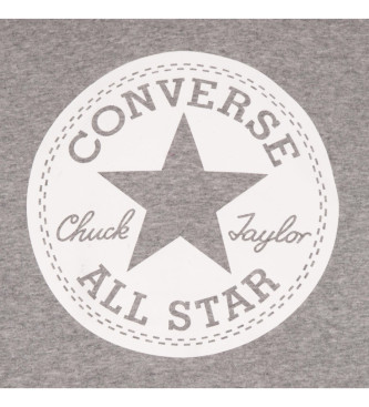 Converse Sudadera cropped Signature  gris