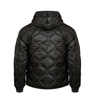 C.P. Company Black feather coat