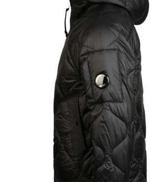 C.P. Company Black feather coat